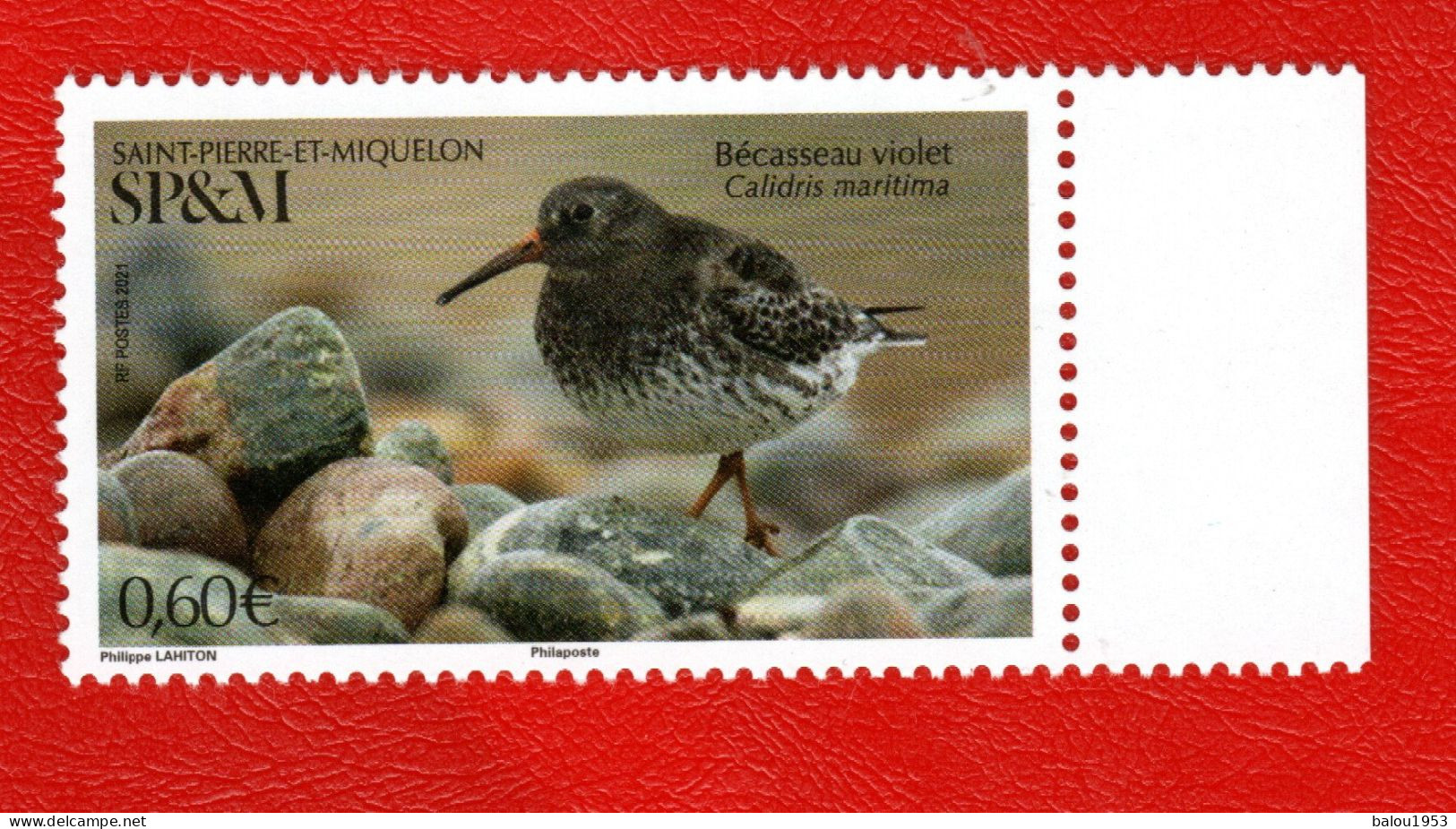 Saint-Pierre-et-Miquelon. Poste 2021. N° 1253. Neuf. Vendu à La Facial. - Unused Stamps