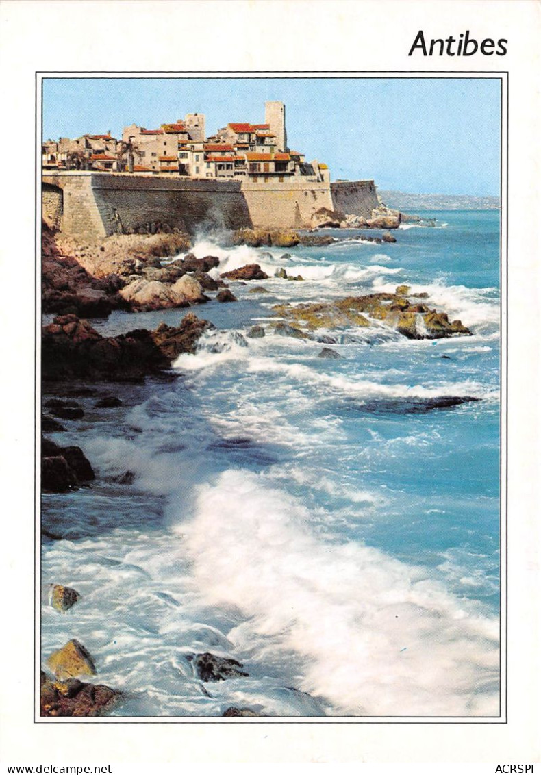 ANTIBES La Vieille Ville Et Ses Remparts 18(scan Recto-verso) MA306 - Antibes - Old Town