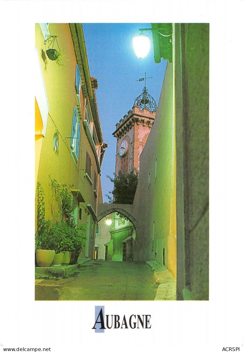 AUBAGNE La Rue Christine En Fond La Tour De L Horloge 14(scan Recto-verso) MA305 - Aubagne