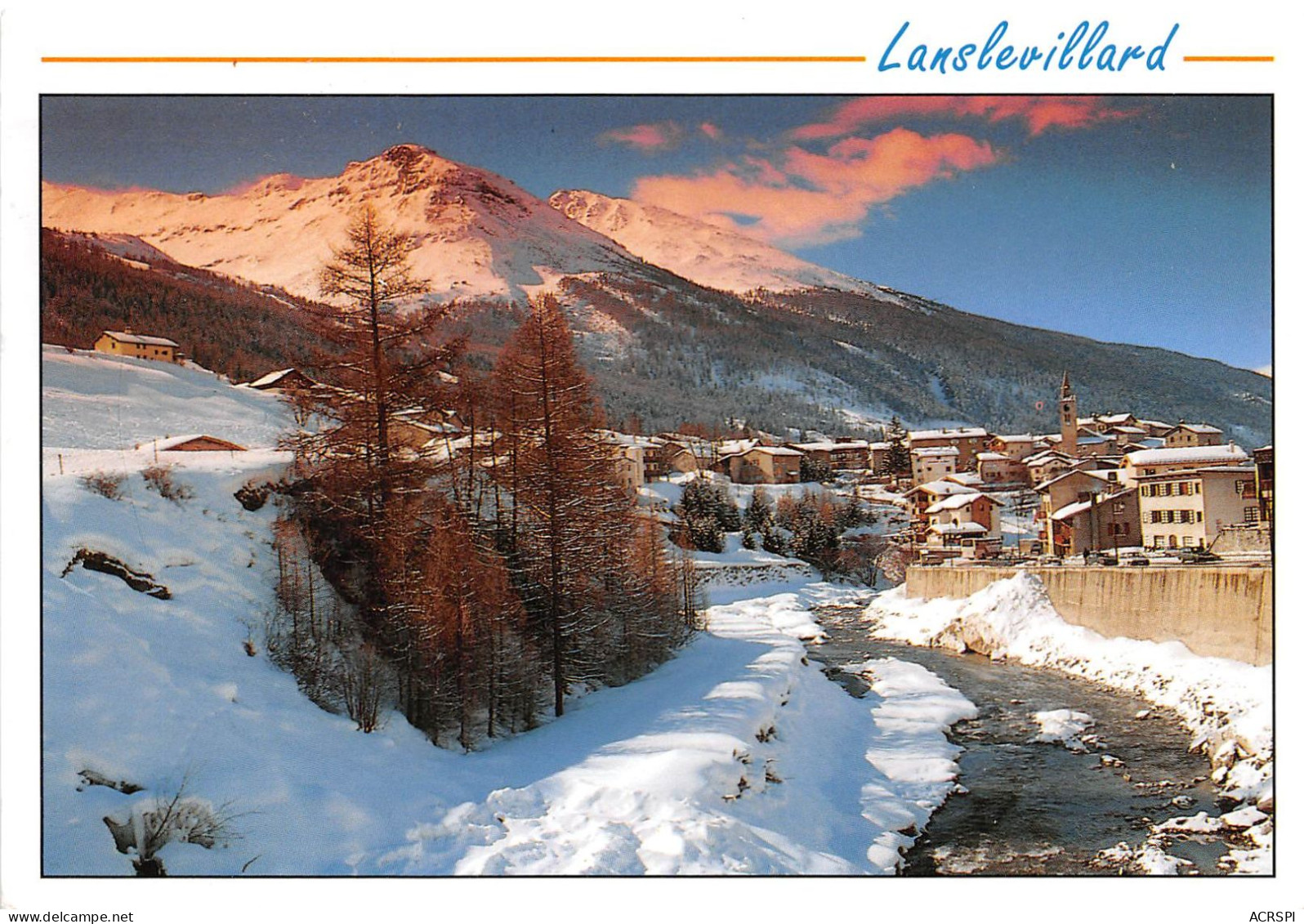 VAL CENIS LANSLEVILLARD L Arc Et Le Village 5(scan Recto-verso) MA300 - Val Cenis