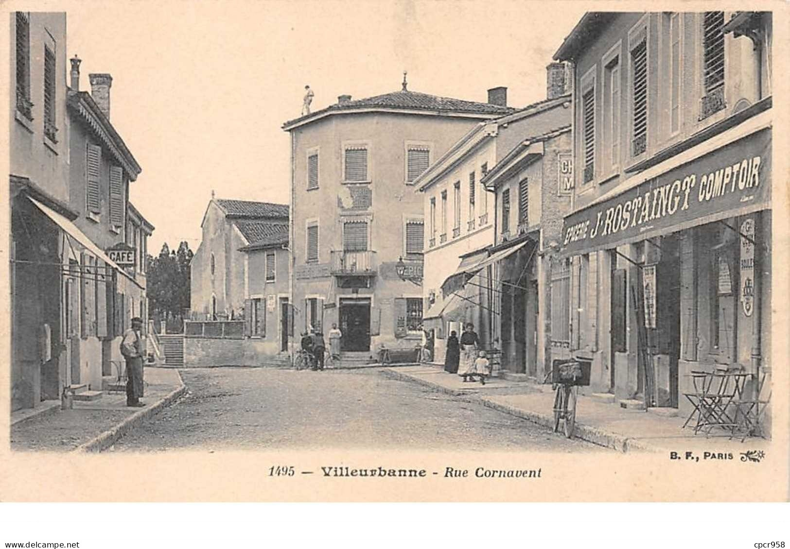 69. N°55204.villeurbanne.rue Cornavent - Villeurbanne