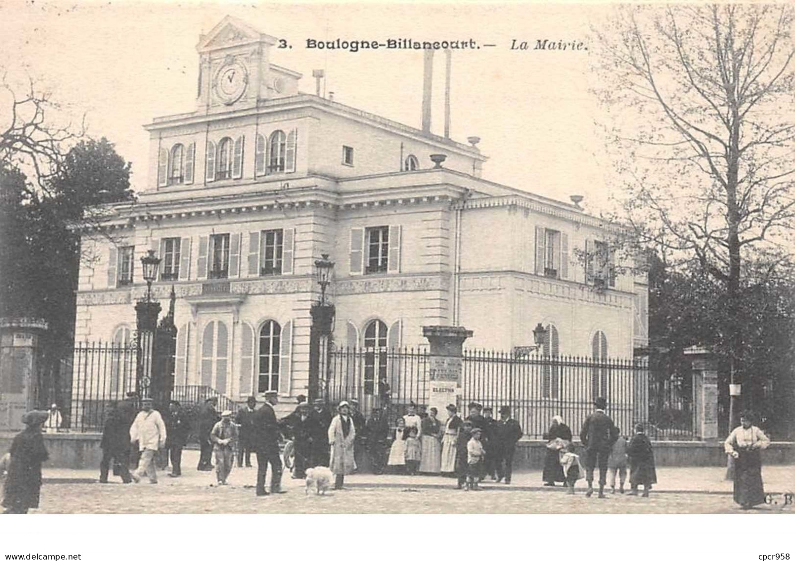 92.n°58679.boulogne Billancourt.la Mairie - Boulogne Billancourt