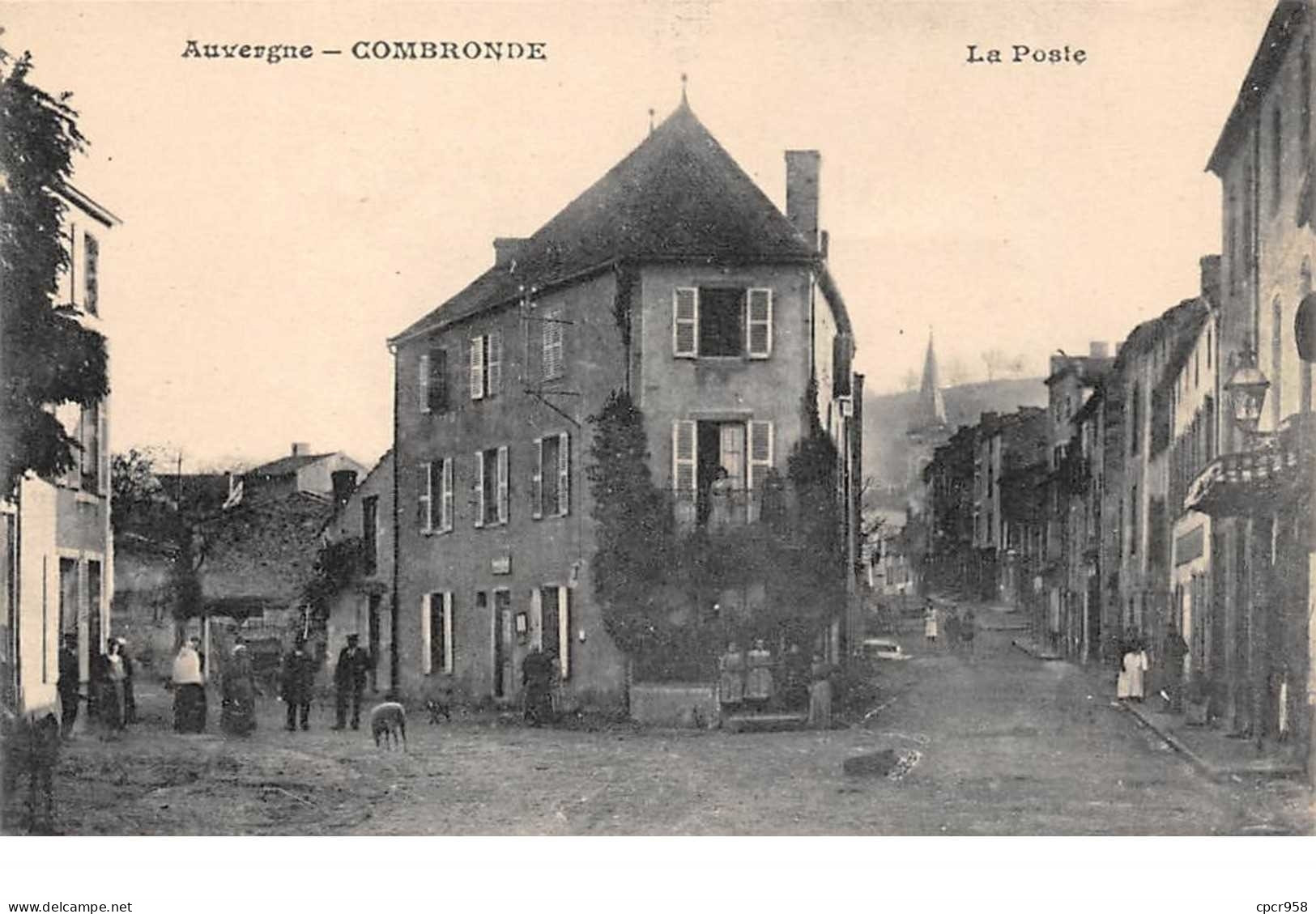 63. N°55158.combronde.la Poste - Combronde