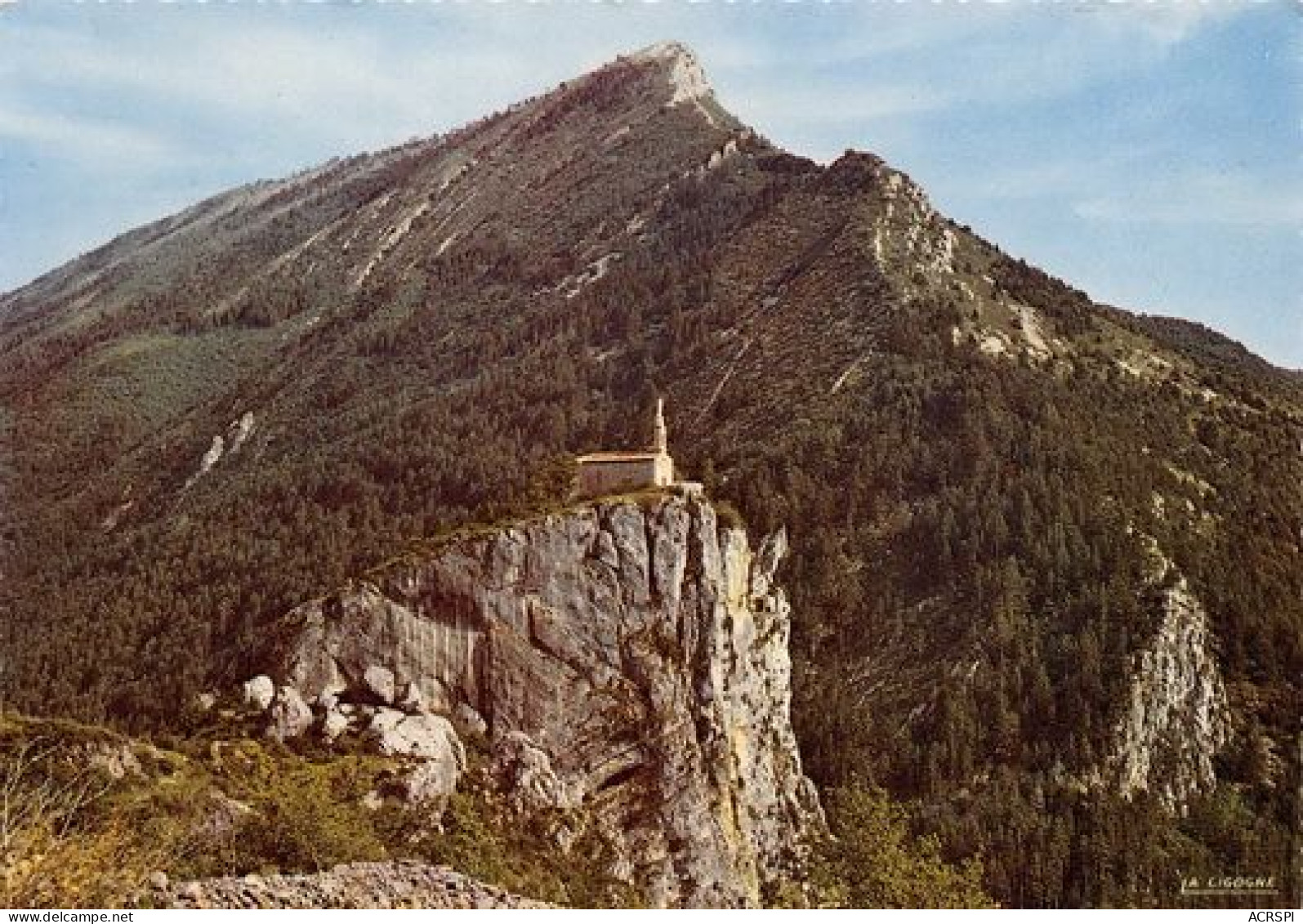 CASTELLANE Le Roc Et Notre Dame Du Roc Dominant De Ses 184m Le Village 30(scan Recto-verso) MA337 - Castellane