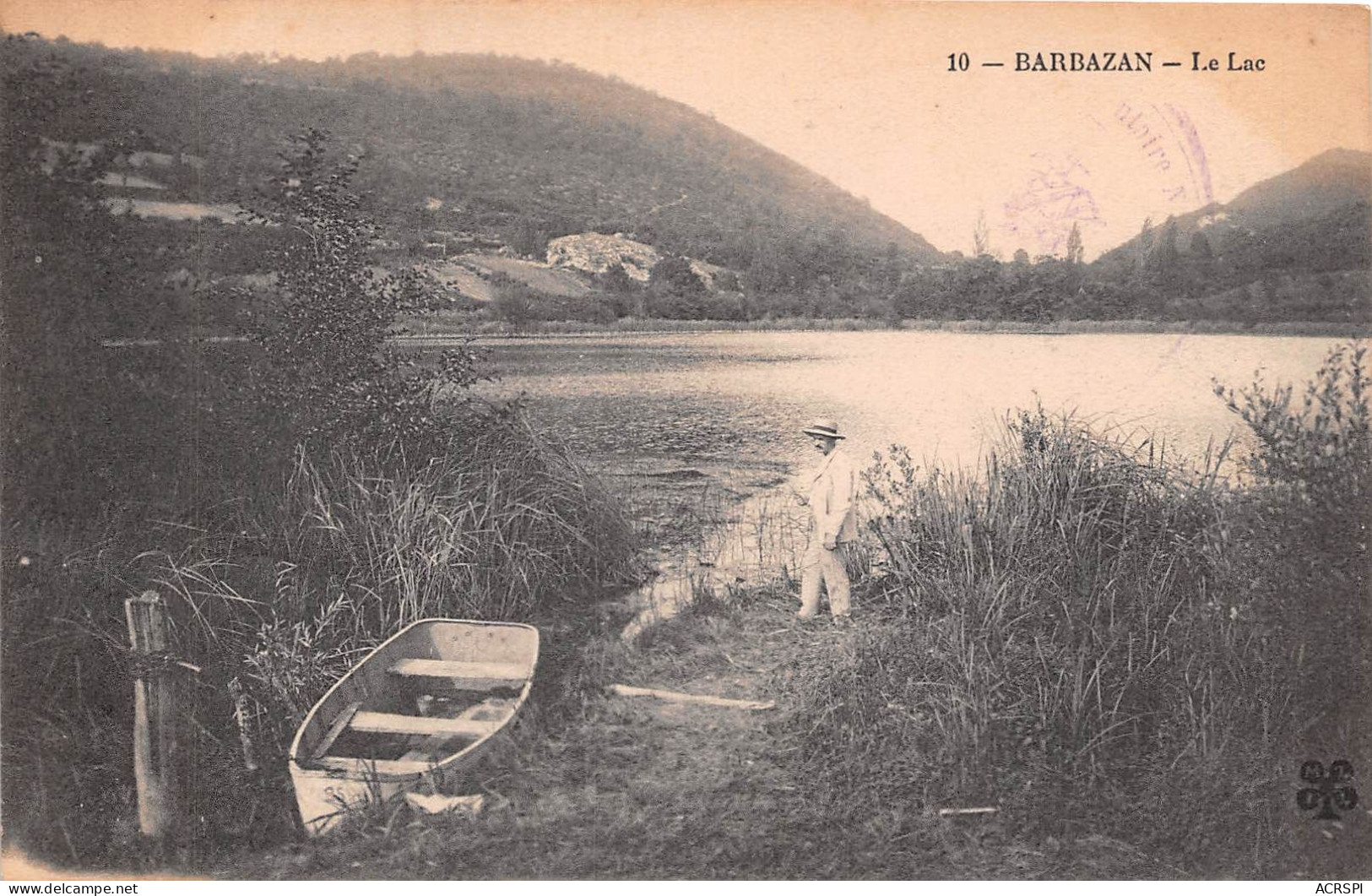 BARBAZAN Le Lac 7(scan Recto-verso) MA325 - Barbazan