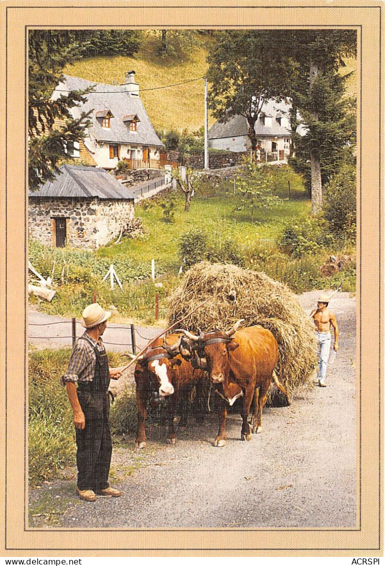 L Attelage Amene Le Char De Foin A La Grange Traditions De La Campagne Editions Bos Ytrac 17(scan Recto-verso) MA323 - Craft