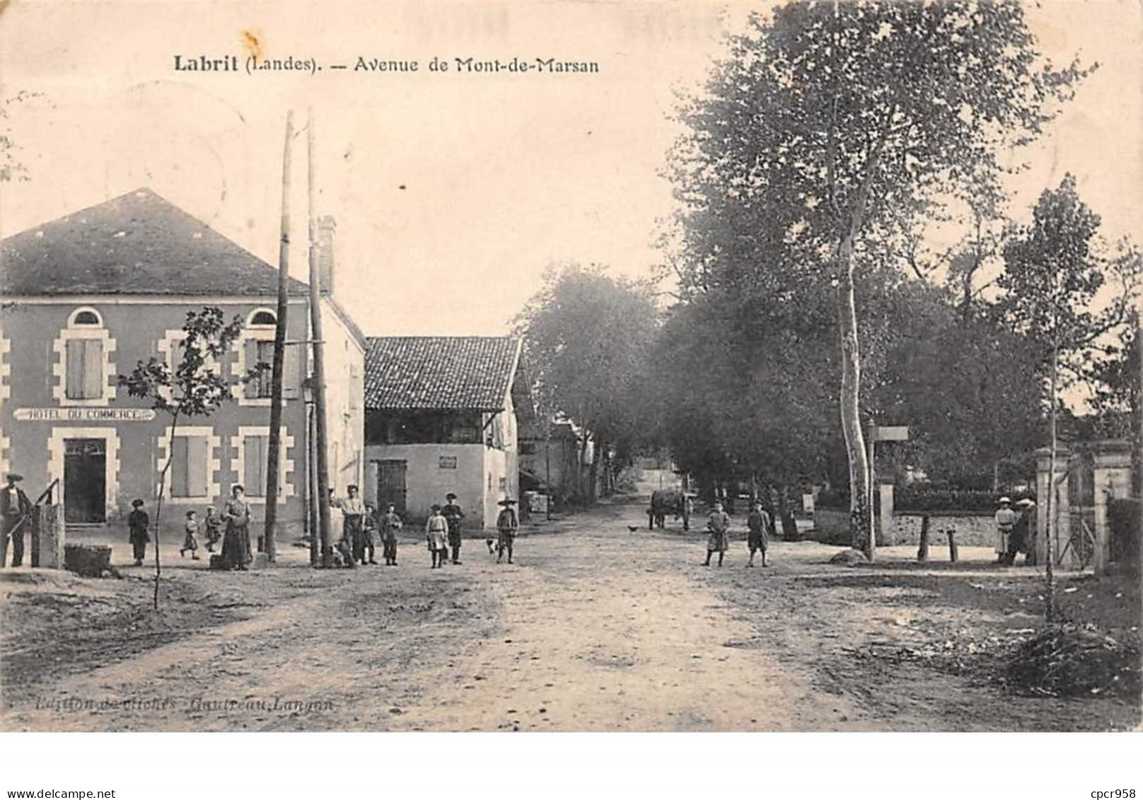 40. N°55840.labrit.avenue De Mont-de-marsan - Labrit