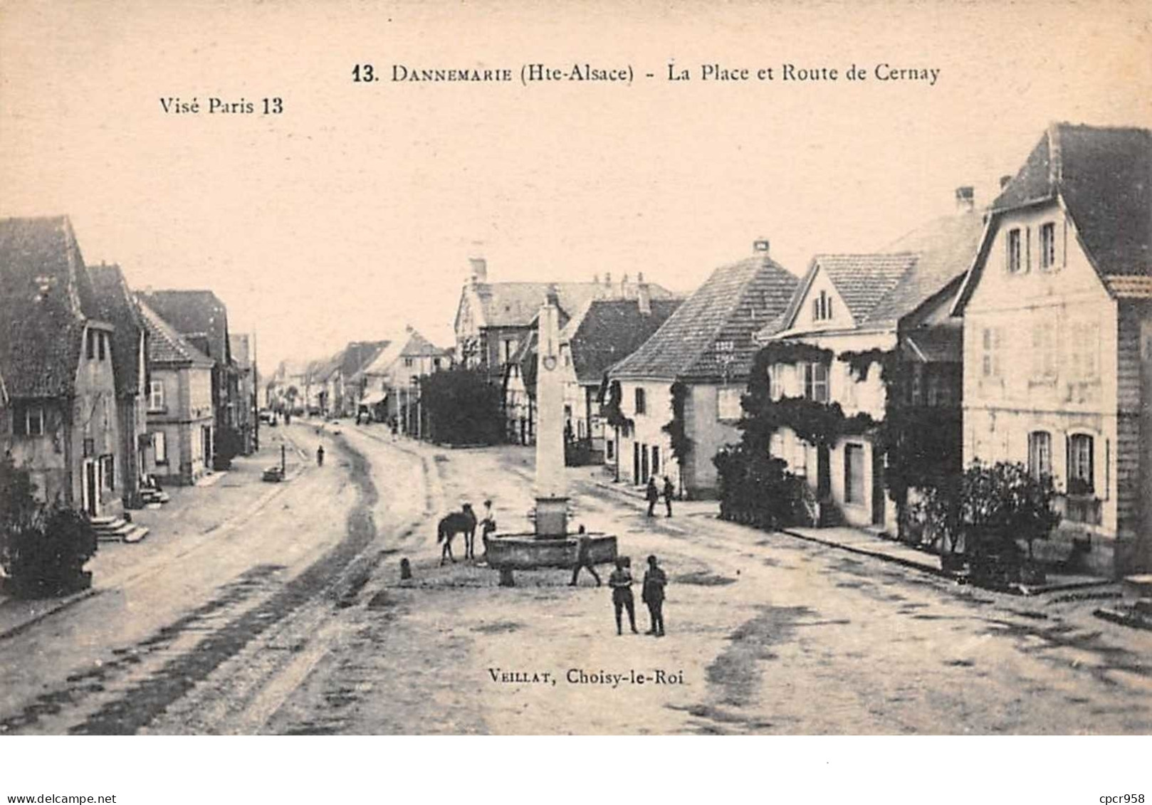 68.n°57325.dannemarie.laplace Et Route De Cernay - Dannemarie