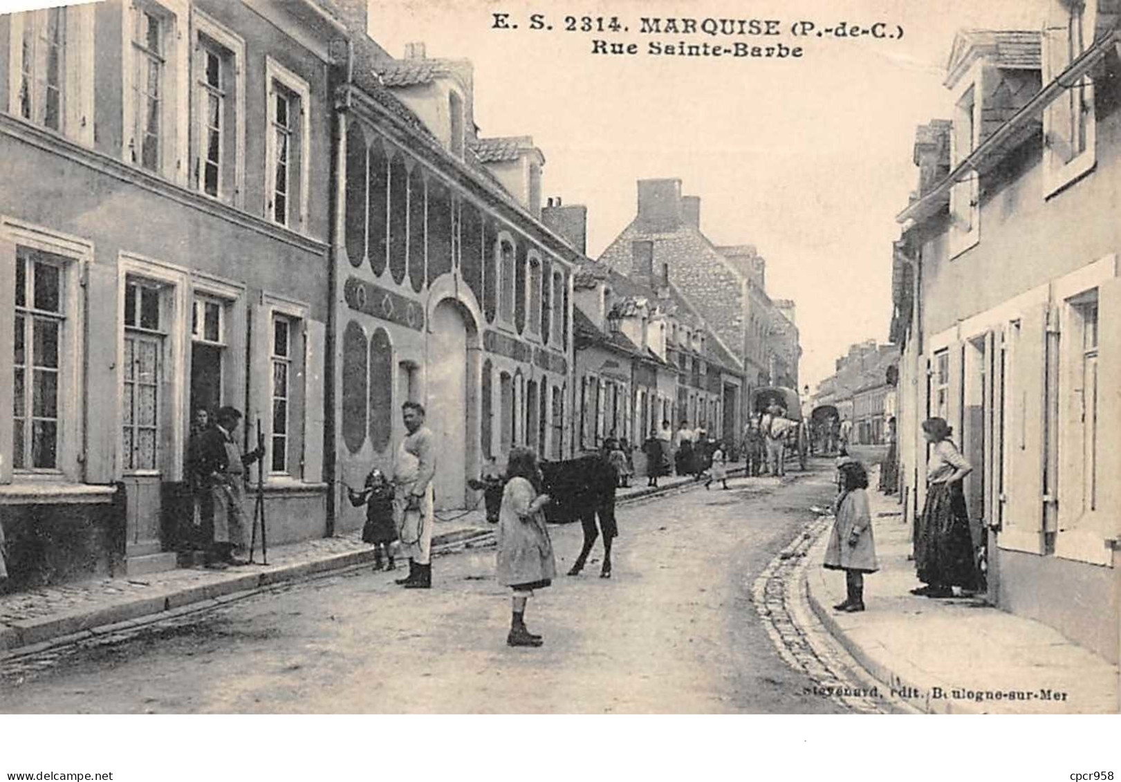 62.n°57280.marquise.rue Sainte Barbe - Marquise