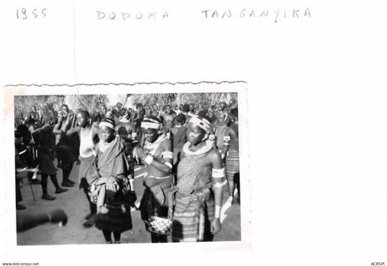 TANZANIE 1955 DODONA TANGANYIKA 3(scan Recto-verso) MA352 - Tanzanía