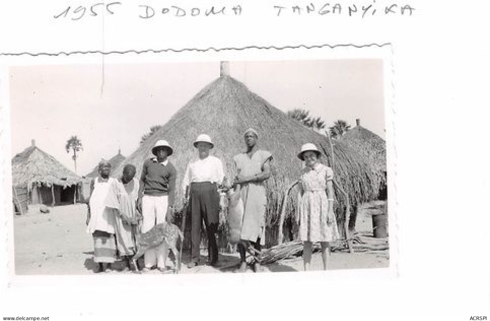 TANZANIE 1955 DODONA TANGANYIKA 1(scan Recto-verso) MA352 - Tanzanía