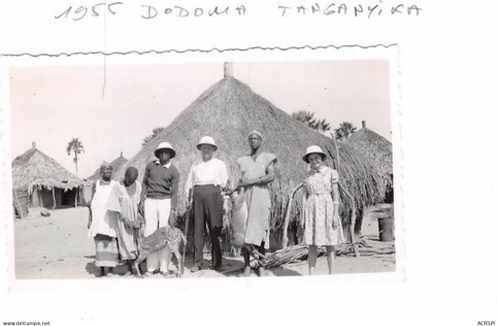 TANZANIE 1955 DODONA TANGANYIKA 1(scan Recto-verso) MA352 - Tanzanie