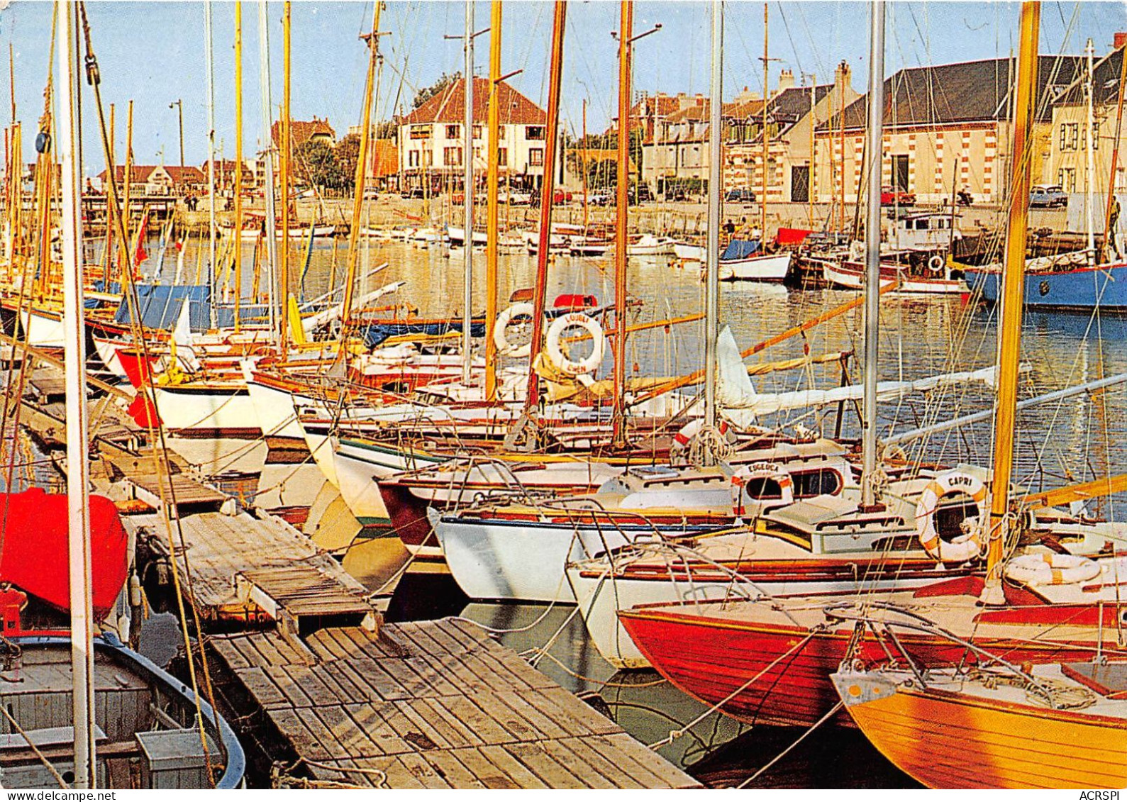 COURSEUILLES SUR MER Le Bassin Des Yachts 6(scan Recto-verso) MA377 - Courseulles-sur-Mer