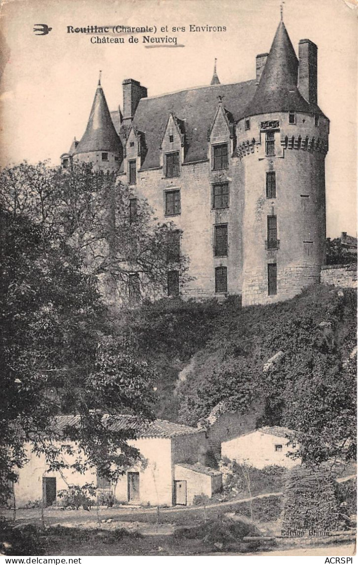 ROUILLAC Et Ses Environs Chateau De Neuvicq 36(scan Recto-verso) MA368 - Rouillac