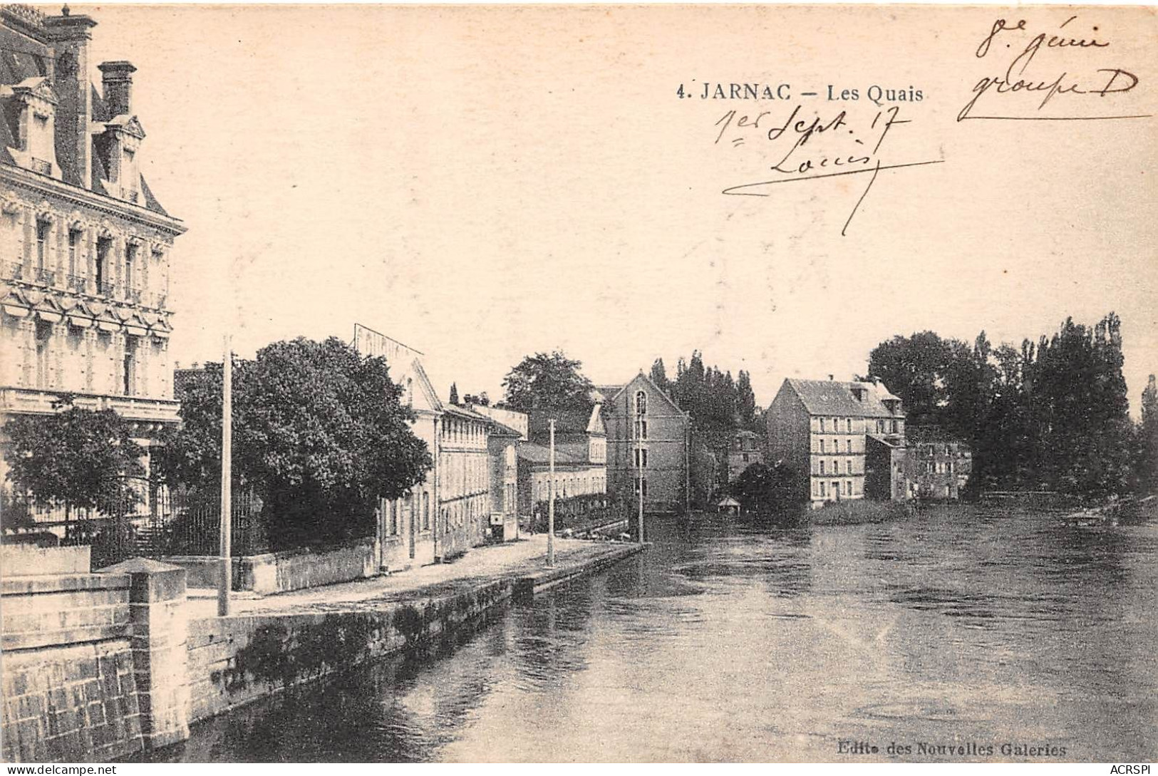 JARNAC Les Quais 8(scan Recto-verso) MA368 - Jarnac