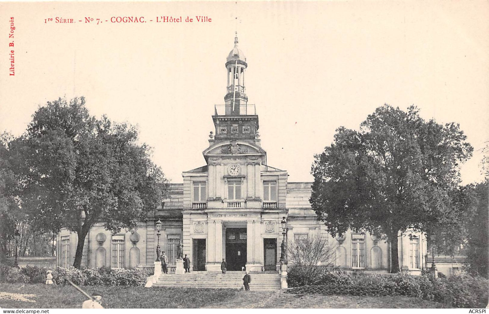 COGNAC L Hotel De Ville 17(scan Recto-verso) MA368 - Cognac