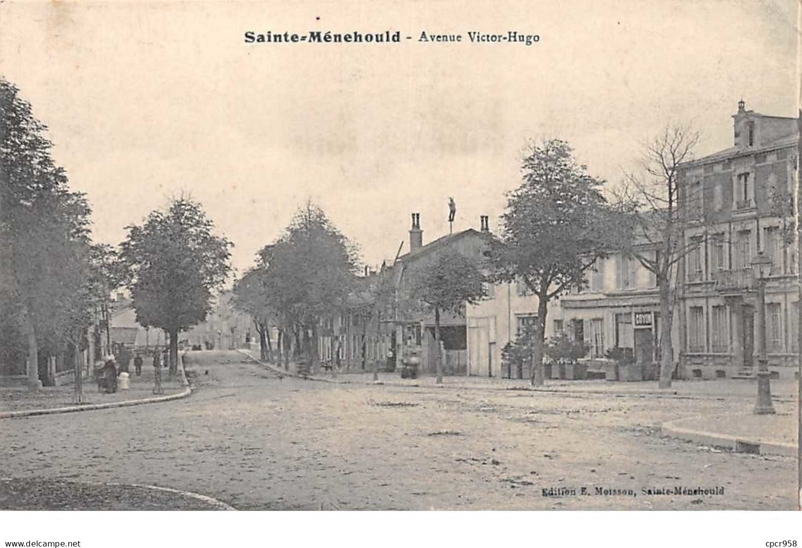 51 - N°150560 - Sainte-ménehould - Avenue Victor-hugo - Sainte-Menehould