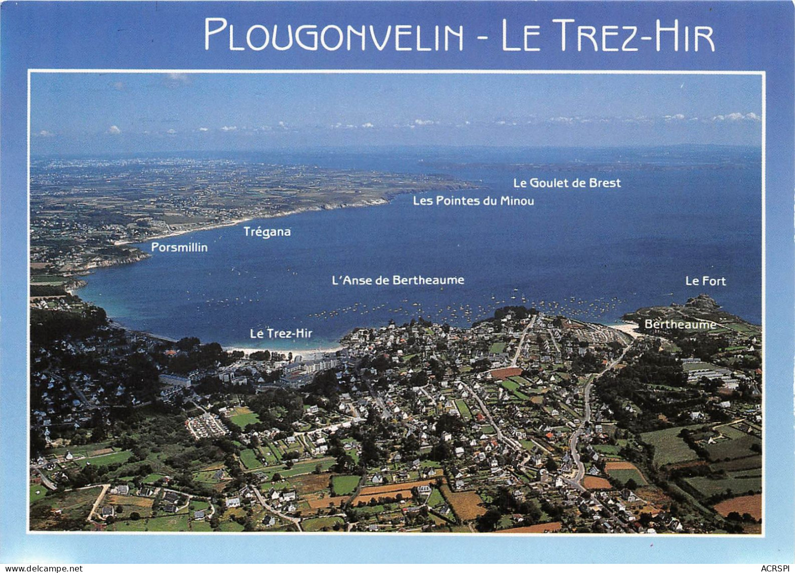  PLOUGONVELIN LE TREZ HIR Vue Generale 1(scan Recto-verso) MA398 - Plougonvelin