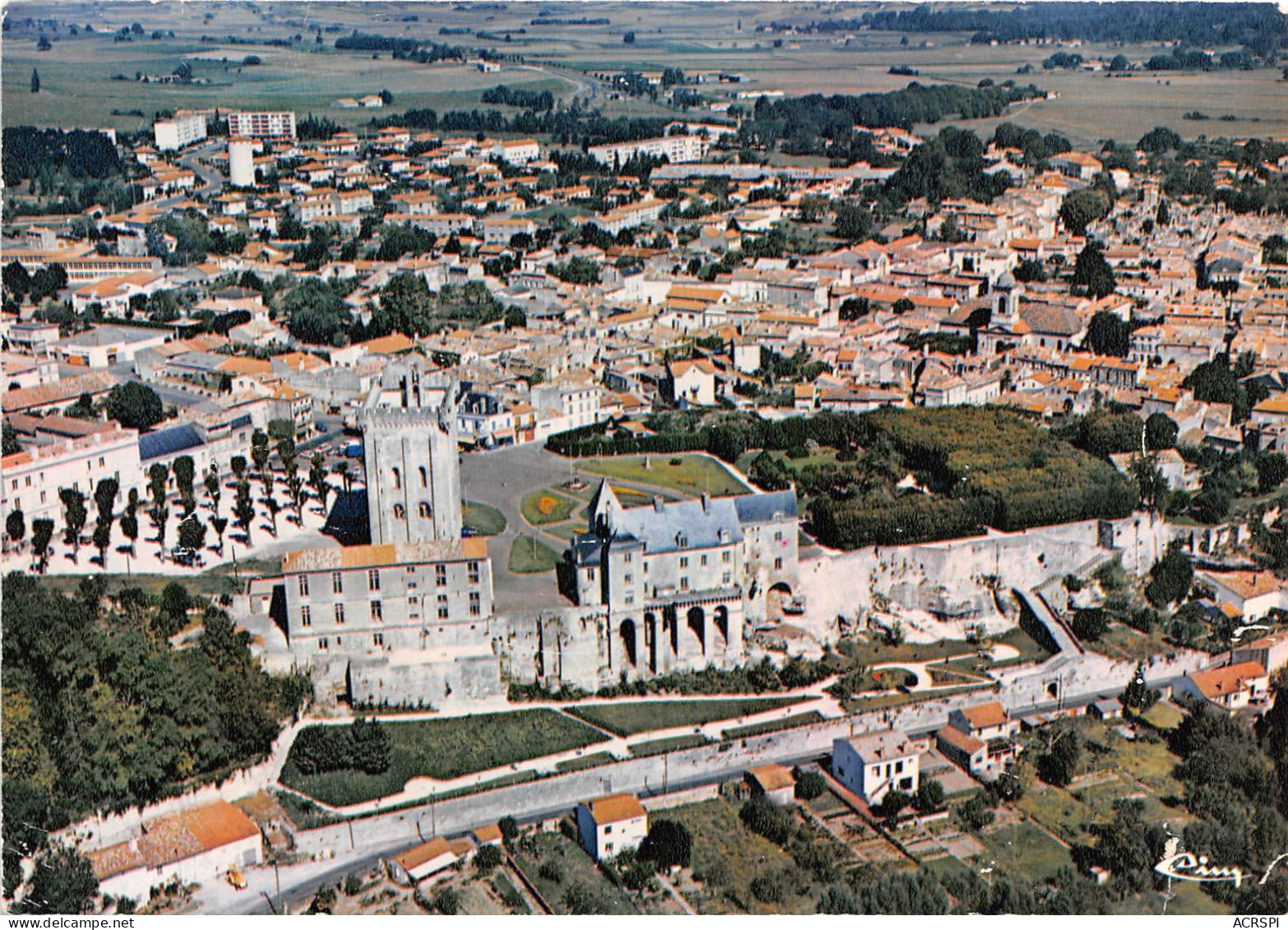 PONS Vue Generale Aerienne 14(scan Recto-verso) MA387 - Pons