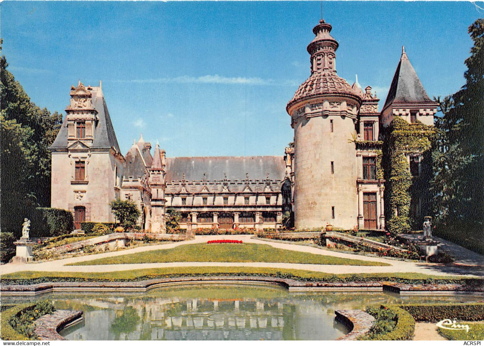 Chateau D USSON Pres PONS Renaissance Italienne 13(scan Recto-verso) MA387 - Pons