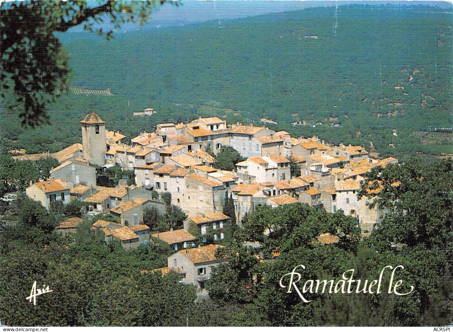 RAMATUELLE Vue Generale 5(scan Recto-verso) MA385 - Ramatuelle