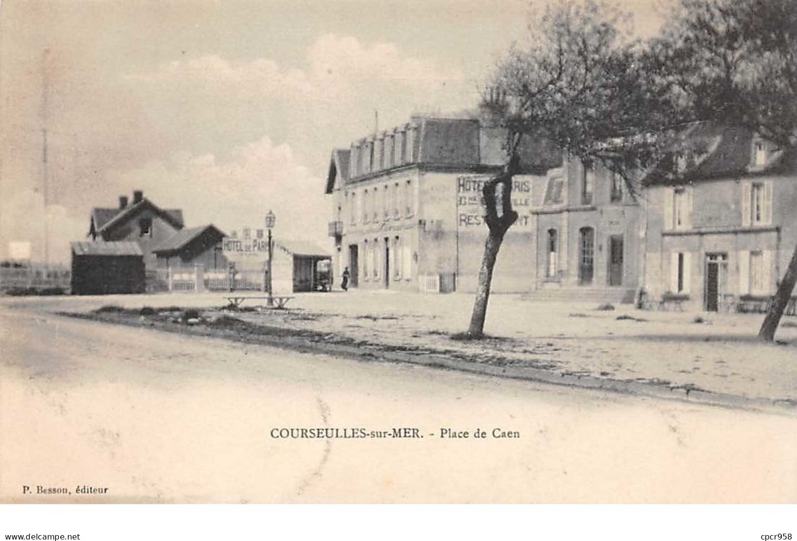 14 . N° 103288 .courseulles Sur Mer .place De Caen . - Courseulles-sur-Mer