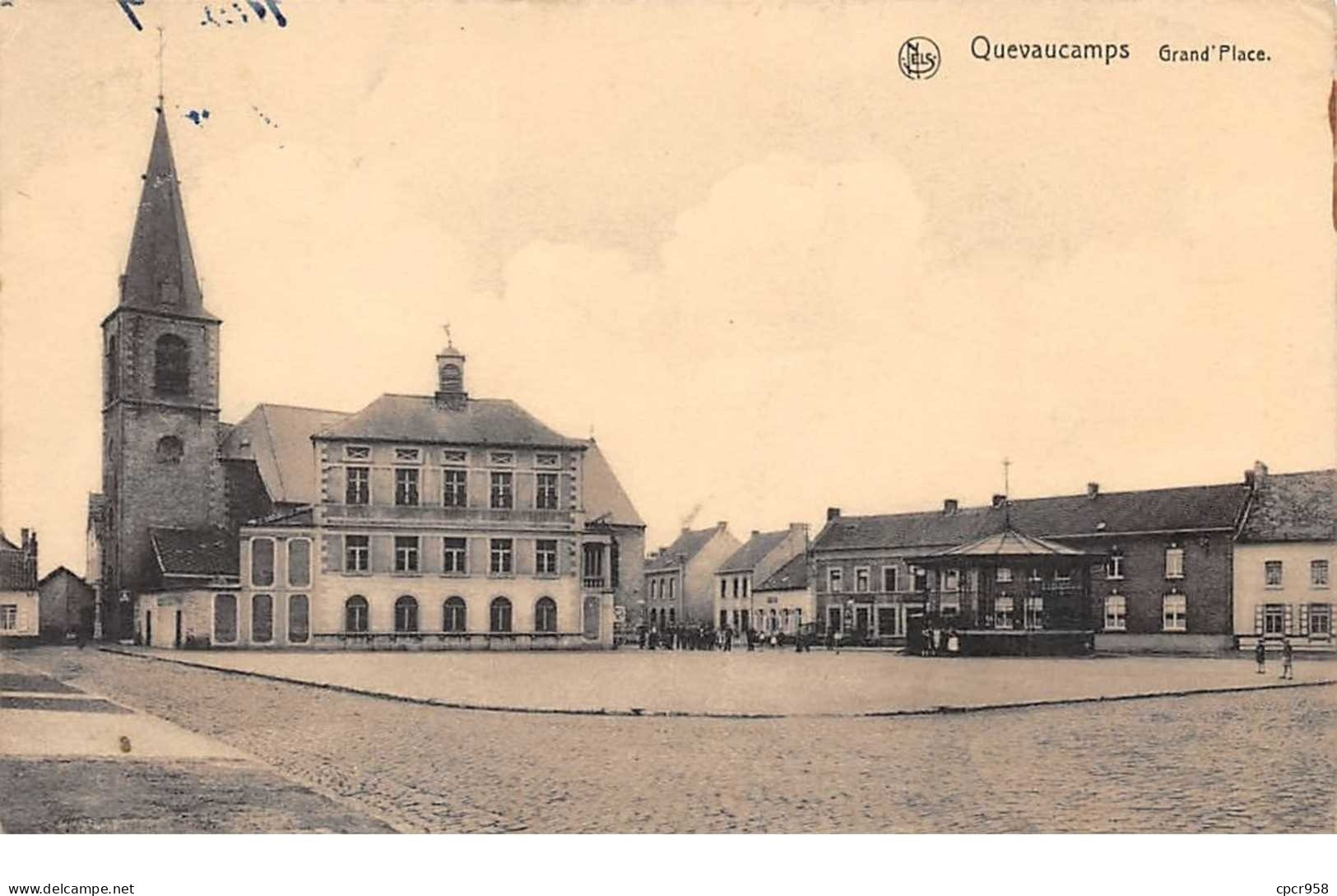 Belgique - N°61190 - QUEVAUCAMPS - Grand'Place - Beloeil