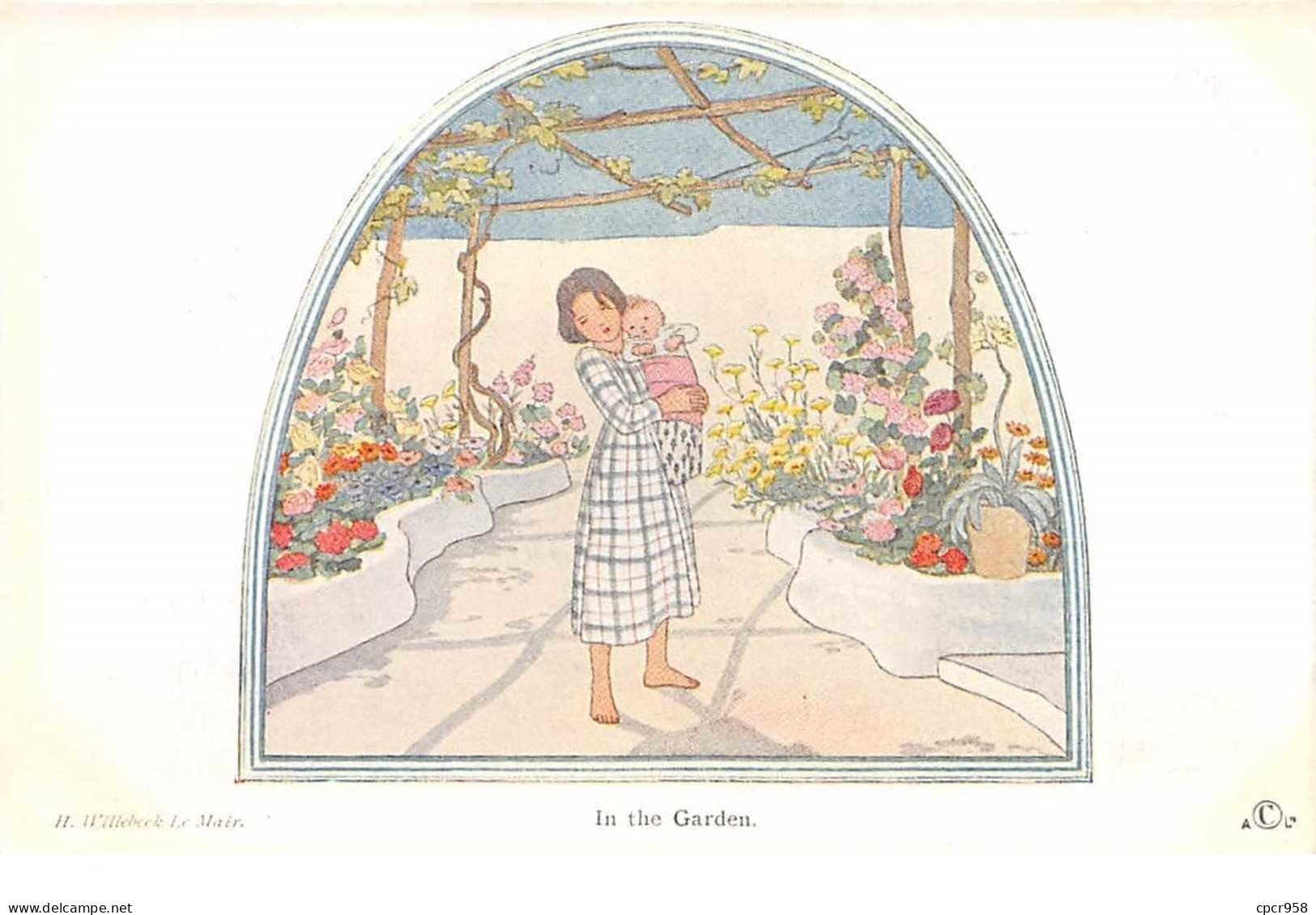 Illustrateur - N°61579 - H. Willebeek Le Mair - Little People - In The Garden - Le Mair