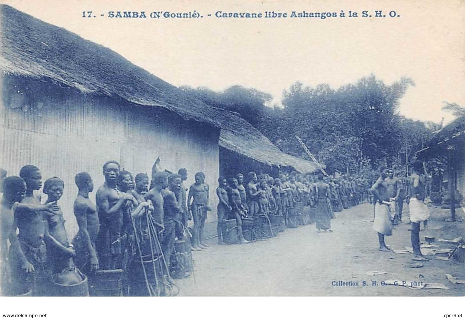 Gabon - N°60953 - SAMBA - Caravane Libre Ashangos à La S.H.O. - Gabon