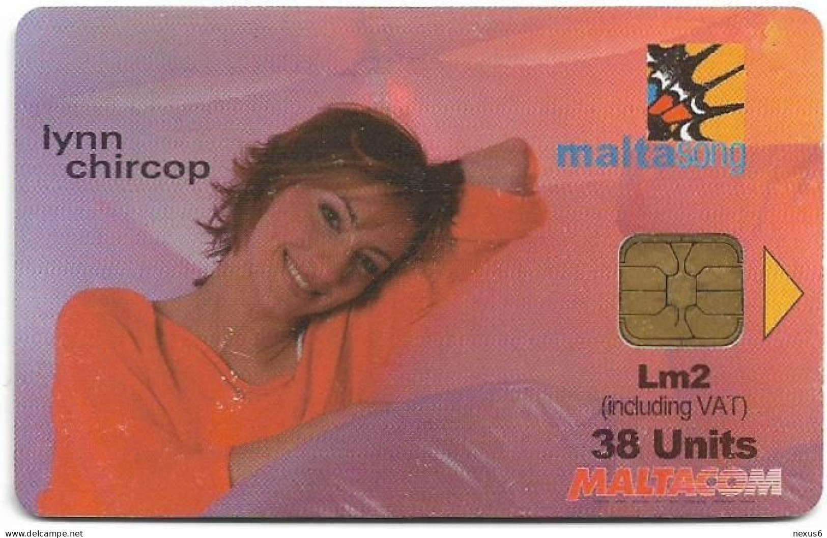 Malta - Maltacom - Lynn Chircop, 05.2003, 38U, 15.000ex, Used - Malta