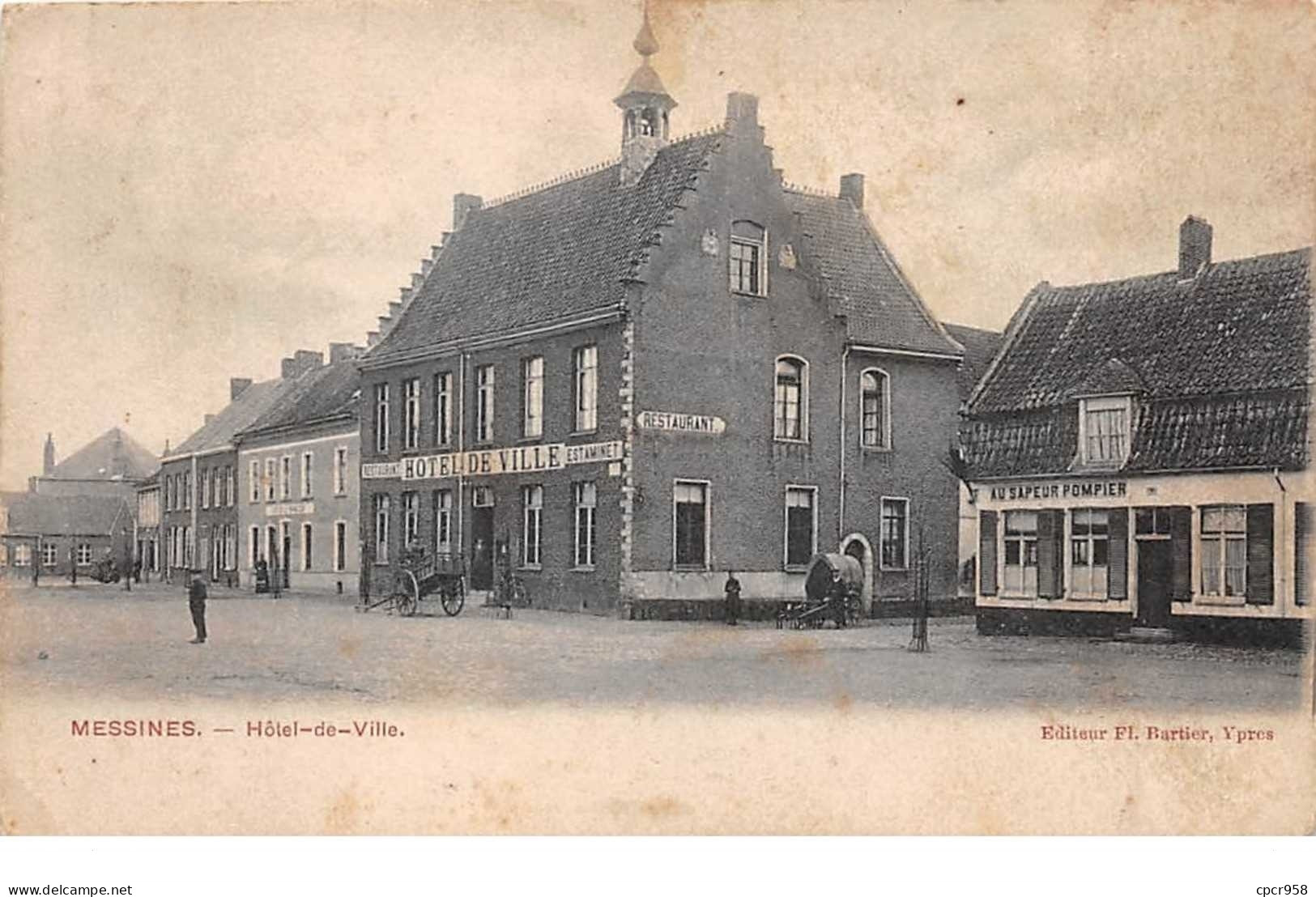 Belgique - N°61244 - MESSINES - Hôtel De Ville - Mesen