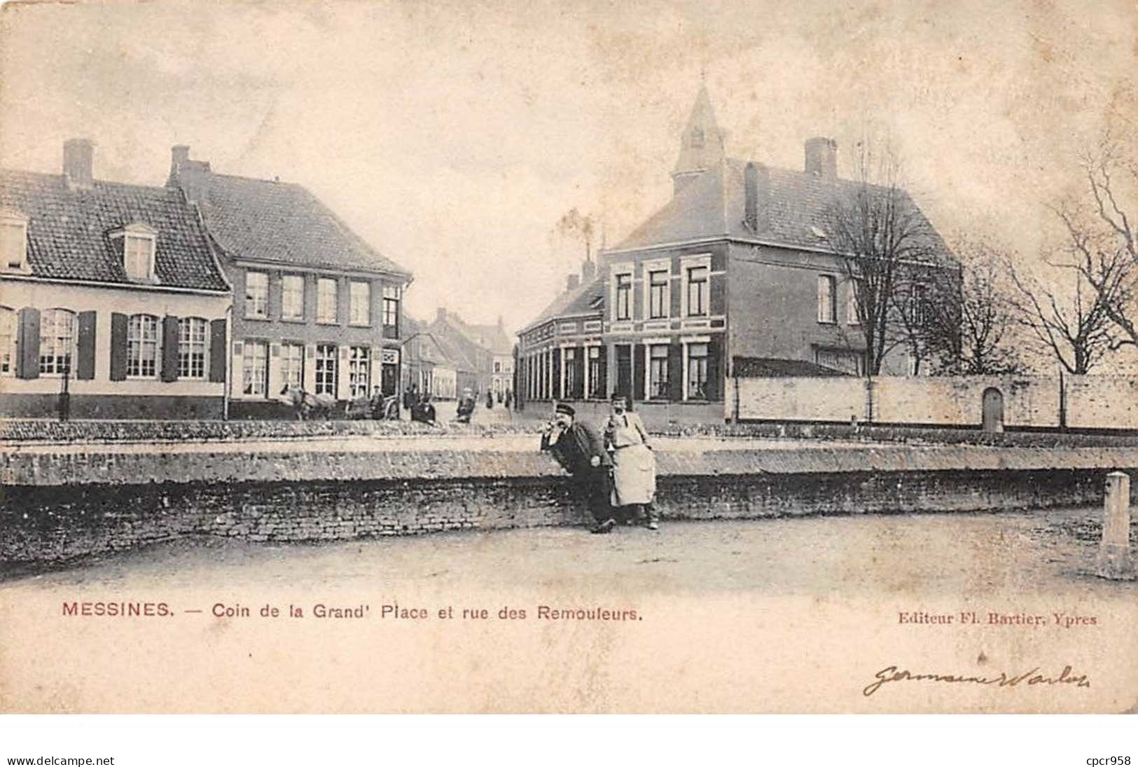 Belgique - N°61243 - MESSINES - Coin De La Grand'Place Et Rue Des Remouleurs - Messines - Mesen