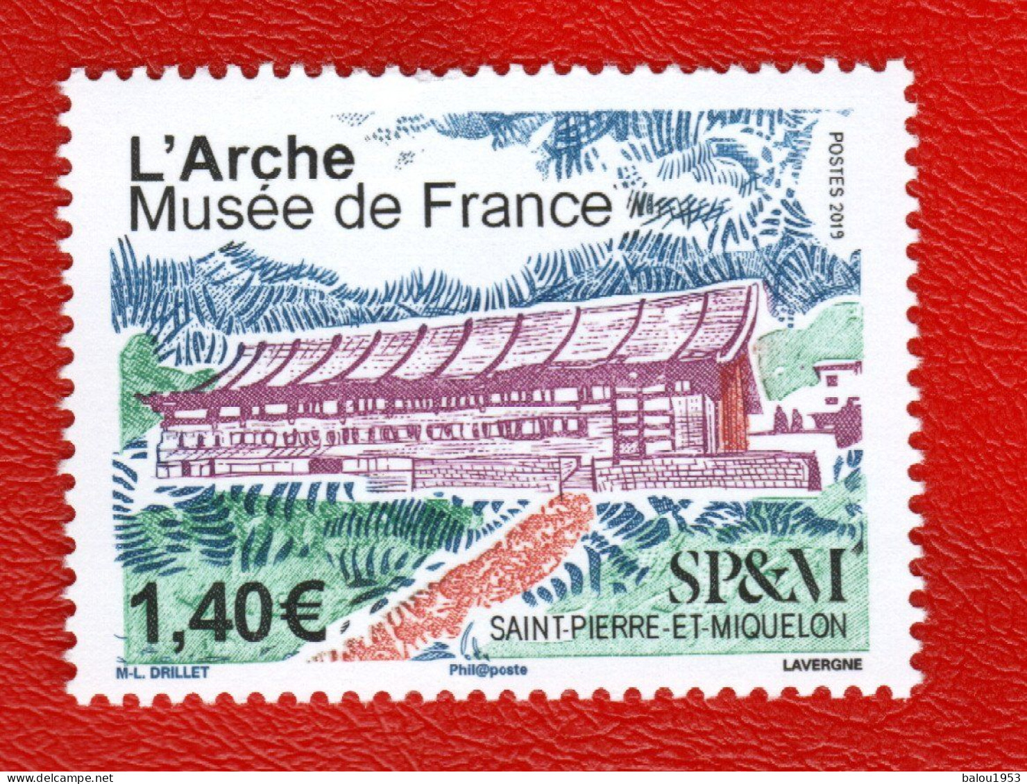 Saint-Pierre-et-Miquelon. Poste 2019. N° 1217. Neuf. Vendu à La Facial. - Unused Stamps