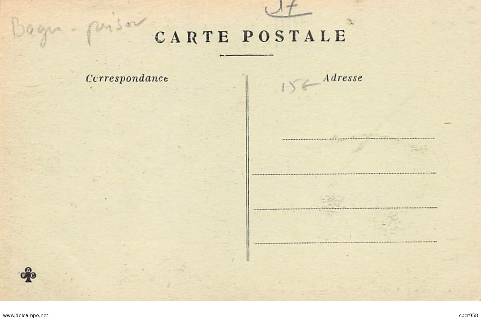 17. N°105788 .st Martin De Re .le Bagne .forcats En Corvee .prison . - Saint-Martin-de-Ré