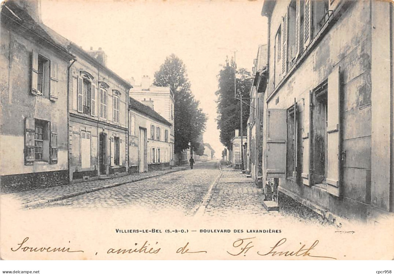 95 .n°  108022  . Villiers Le Bel . Boulevard Des Lavandieres . - Villiers Le Bel