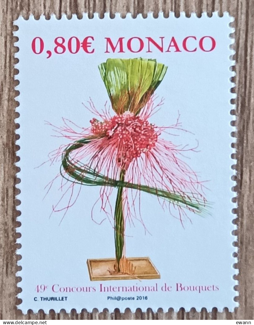 Monaco - YT N°3035 - Concours International De Bouquets - 2016 - Neuf - Nuovi