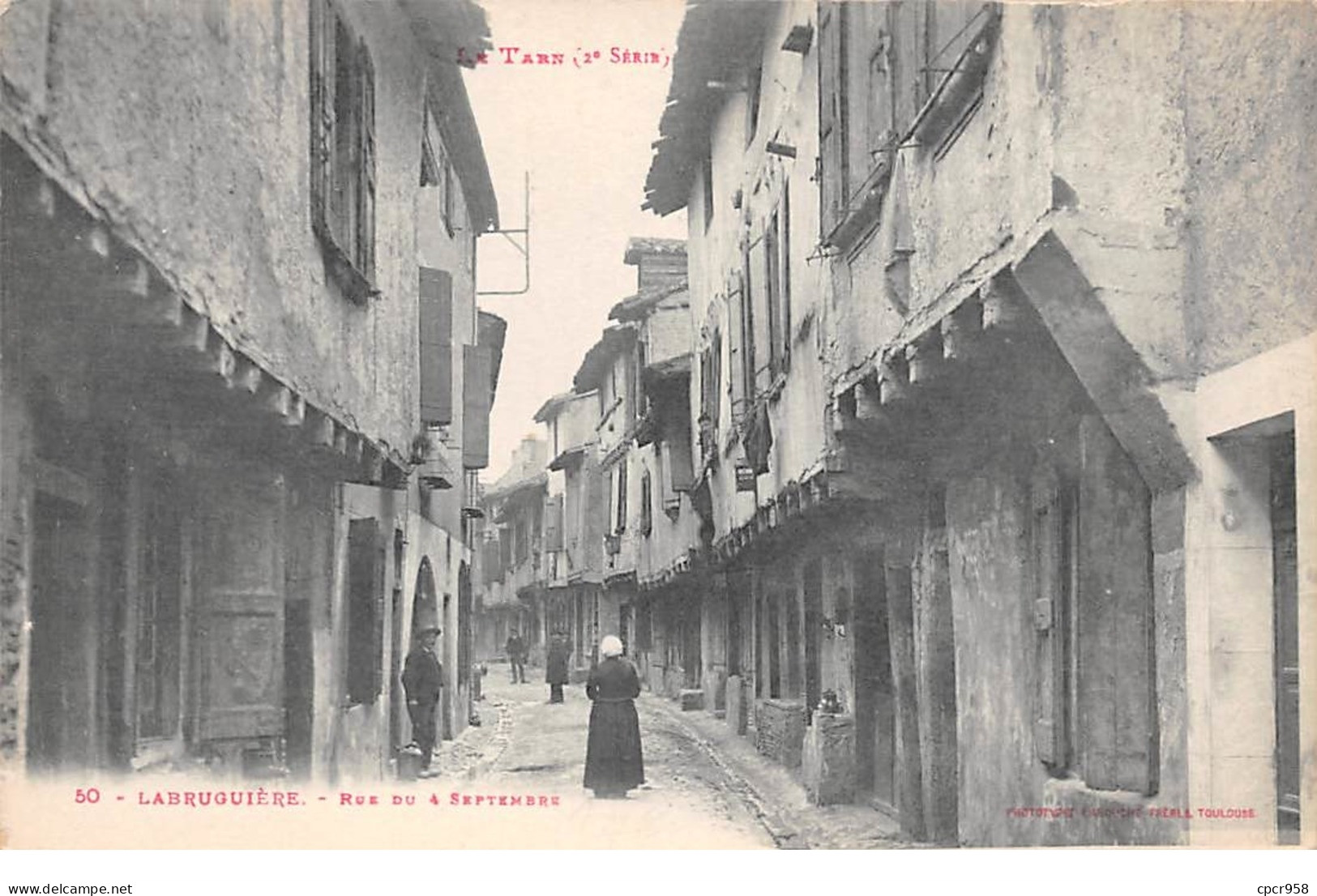 81 .n° 109004 . Labruguiere . Rue Du 4 Septembre . - Labruguière