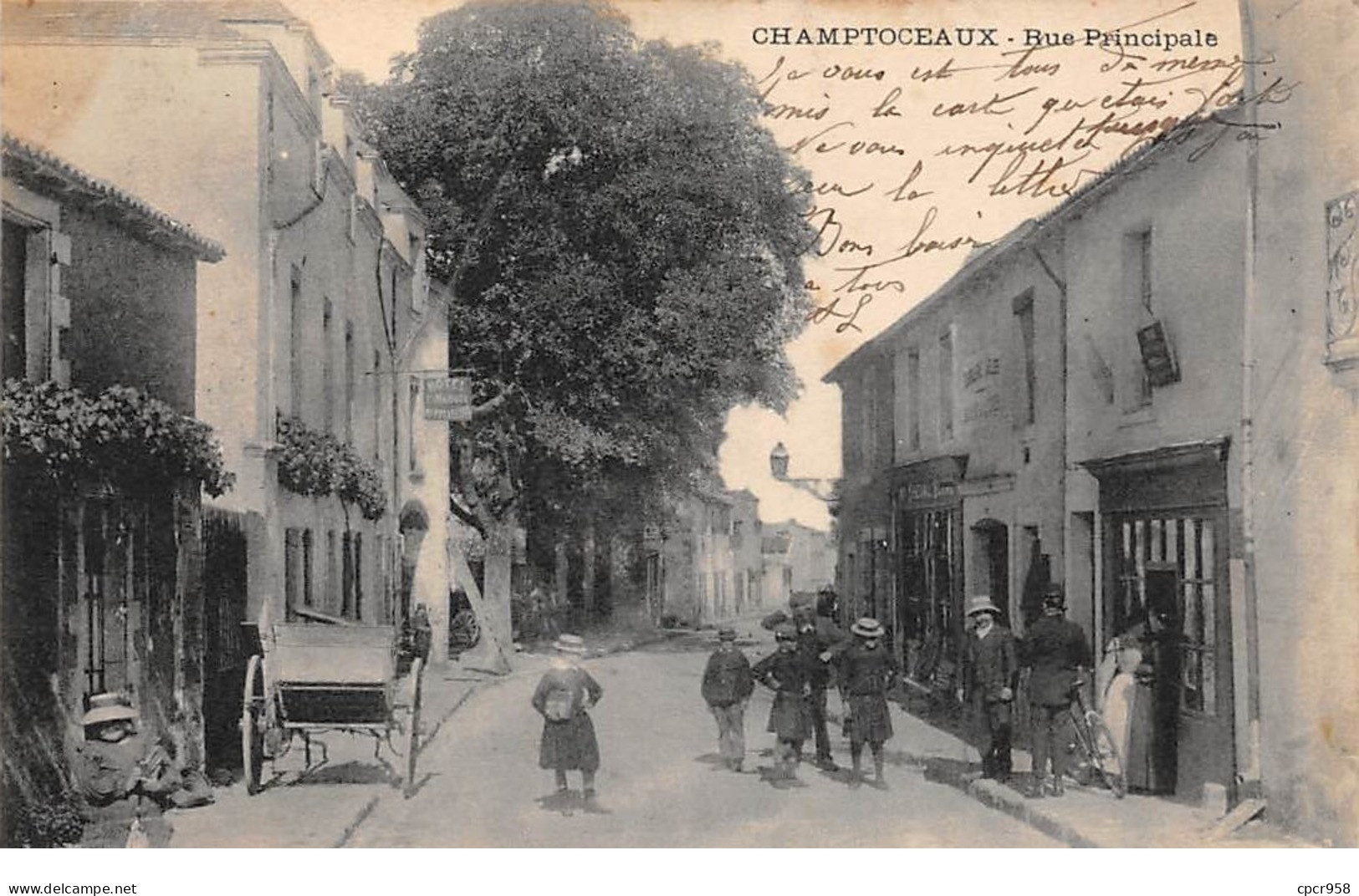 49 .n° 109865 . Champtoceaux . Hotel . Rue Principale . - Champtoceaux