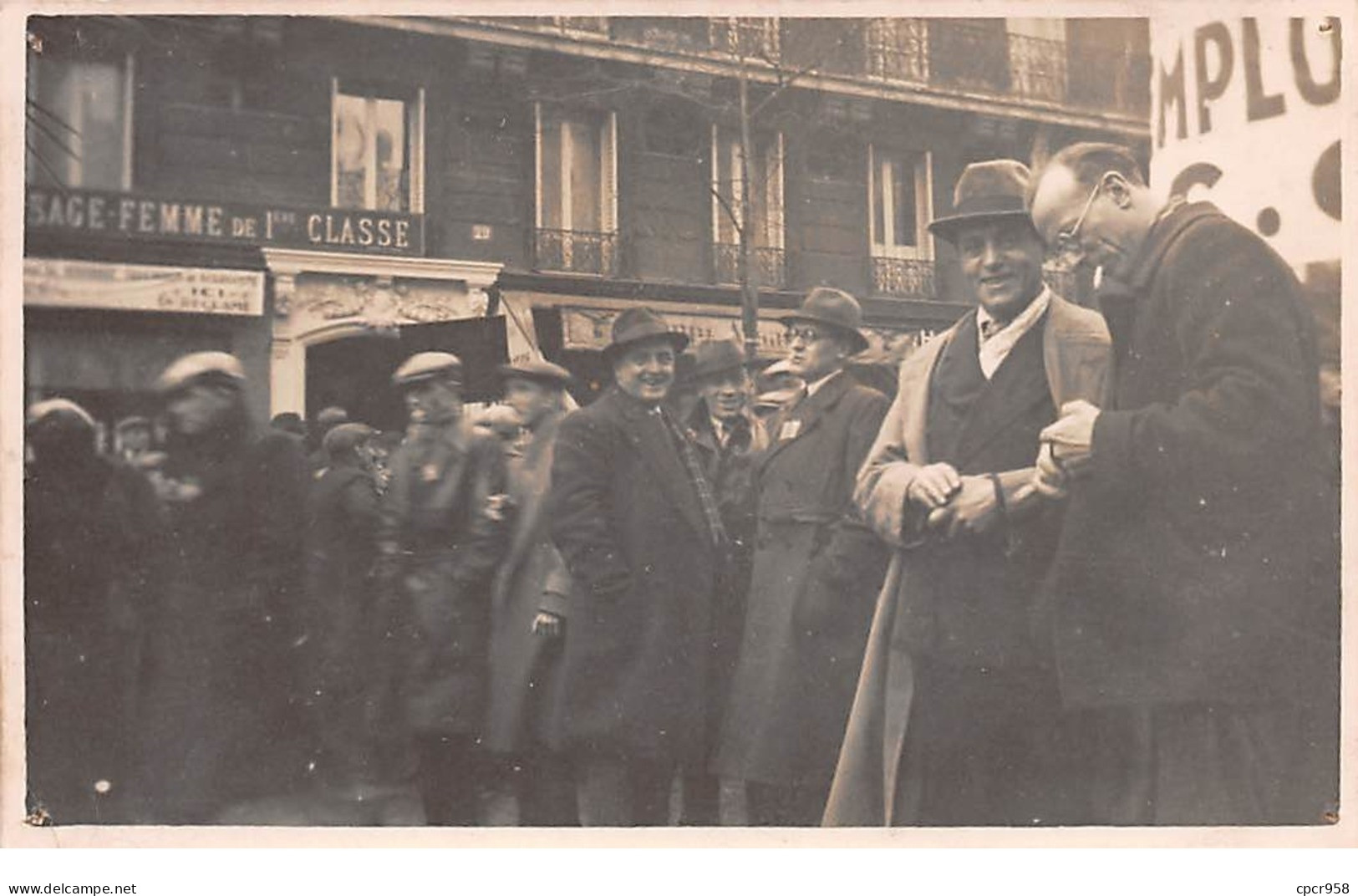 Evénements - N°63763 - Manifestation CGT 1938 - Carte Photo - Grèves