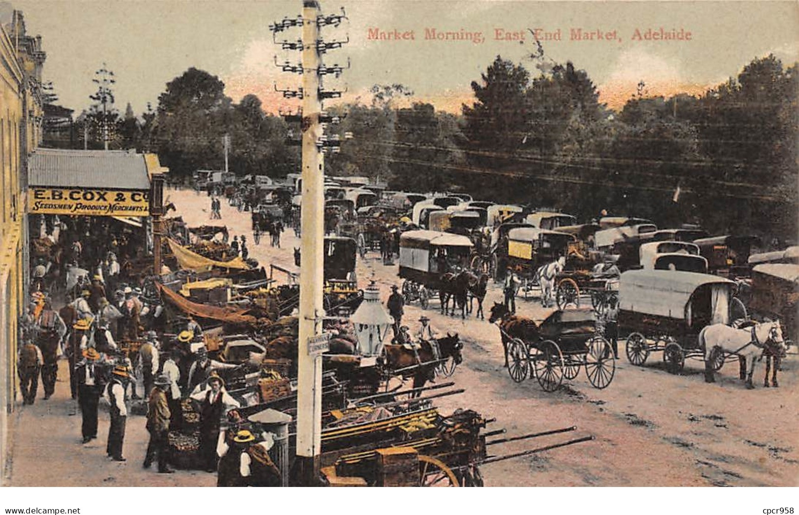 Australie - N°64706 - Adelaide - Market Morning East End Market - Adelaide