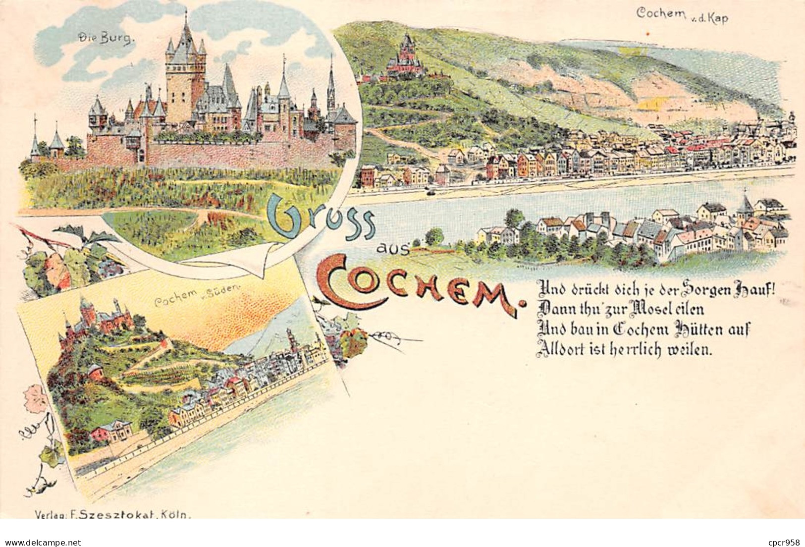 Allemagne - N°64648 - COCHEM - Grus Aus Cochem - Multi-vues - Cochem