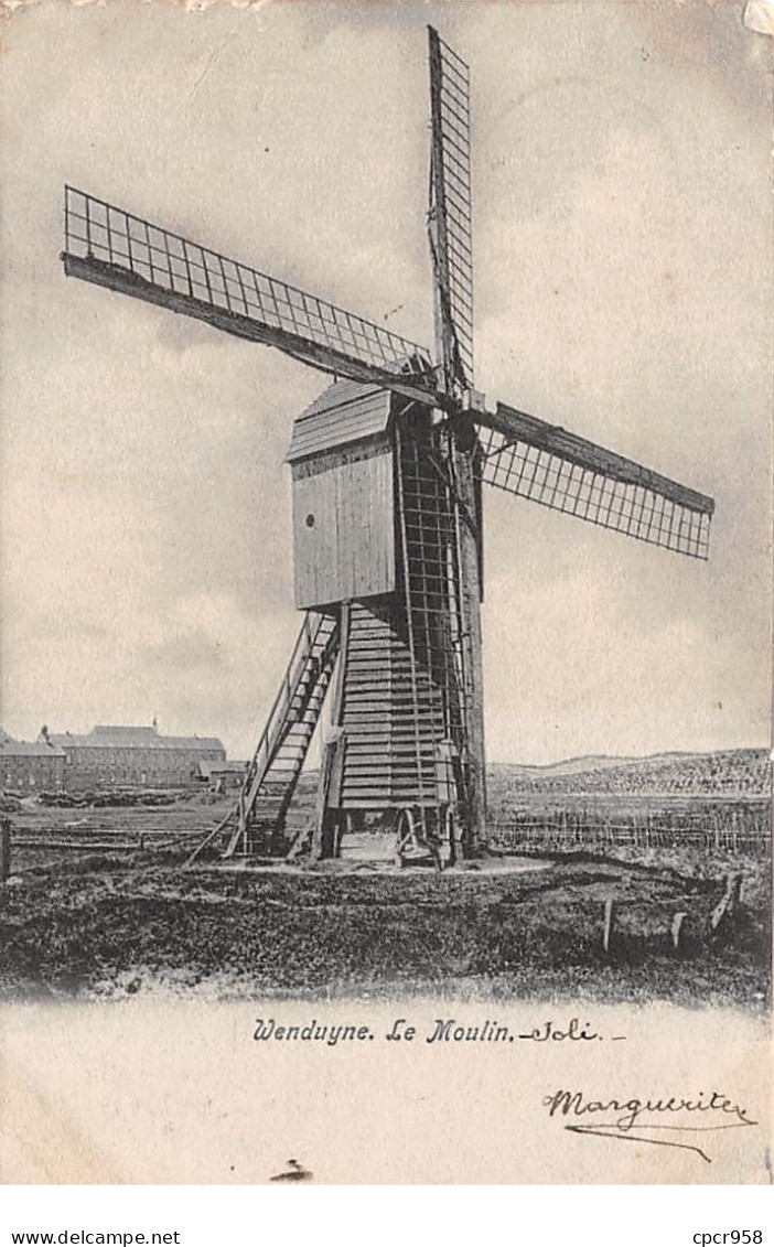 Belgique - N°64718 - WENDUINE - Le Moulin - Moulin à Vent - Wenduine