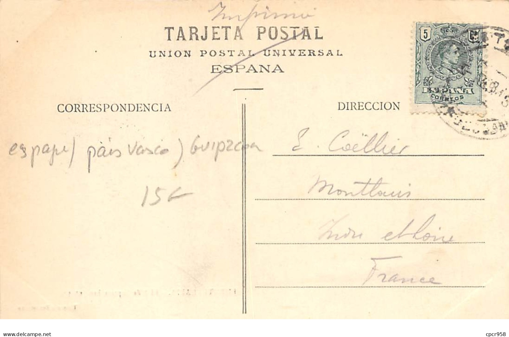 Espagne - N°64461 - Guipuzcoa - FUENTERRABIA - El 8 De Septiembre (n°5) - Guipúzcoa (San Sebastián)