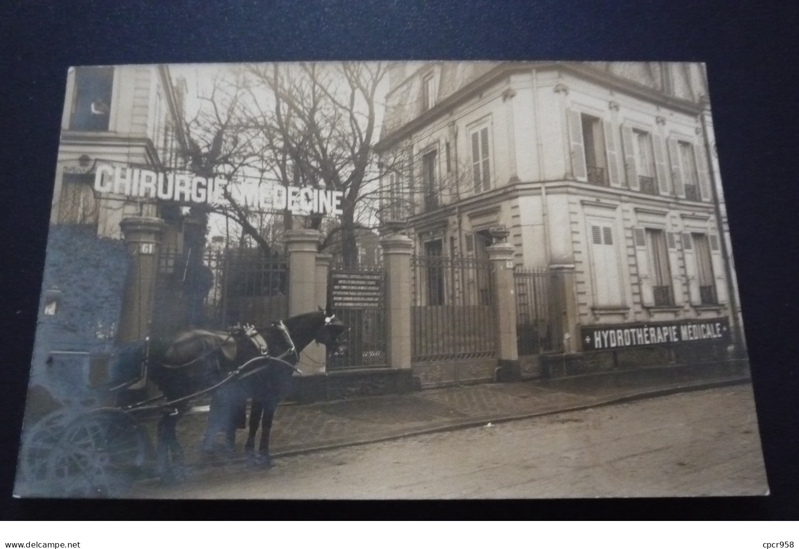 204028 . Paris . 75016.carte Photo Villa Moliere.61 Bld De Montmorency - Arrondissement: 16
