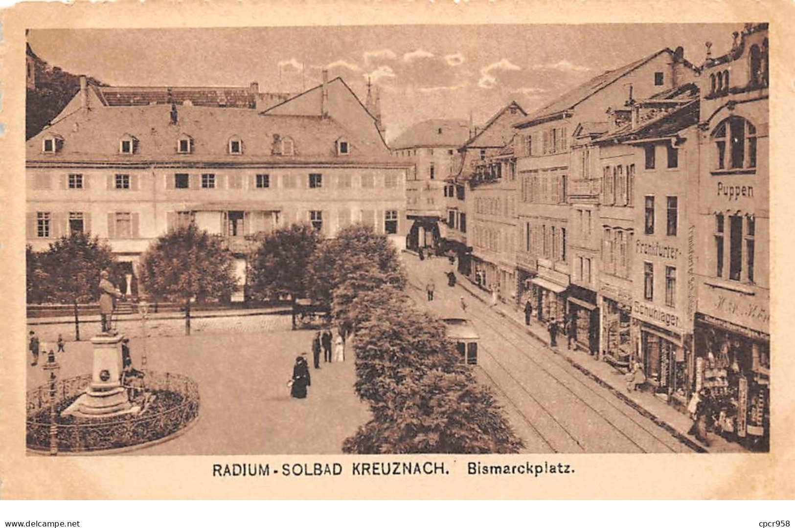 Allemagne - N°65100 - BAD KREUZNACH - Radium - Bismarckplatz - Bad Kreuznach