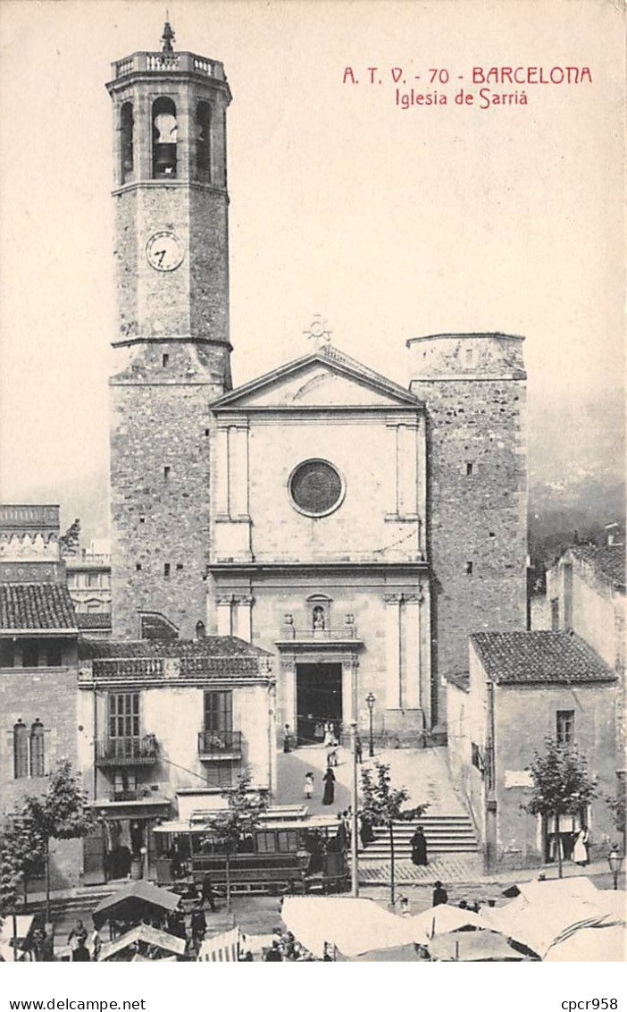 Espagne - N°65841 - Barcelona - Iglesia De Sarria - Barcelona