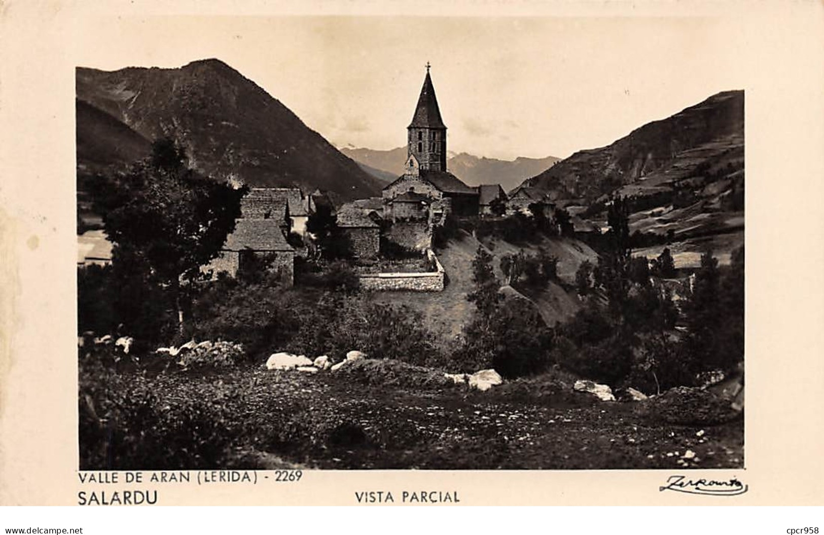 Espagne - N°65834 - Lérida - Ville De Aran - Salardu - Vista Parcial - Lérida