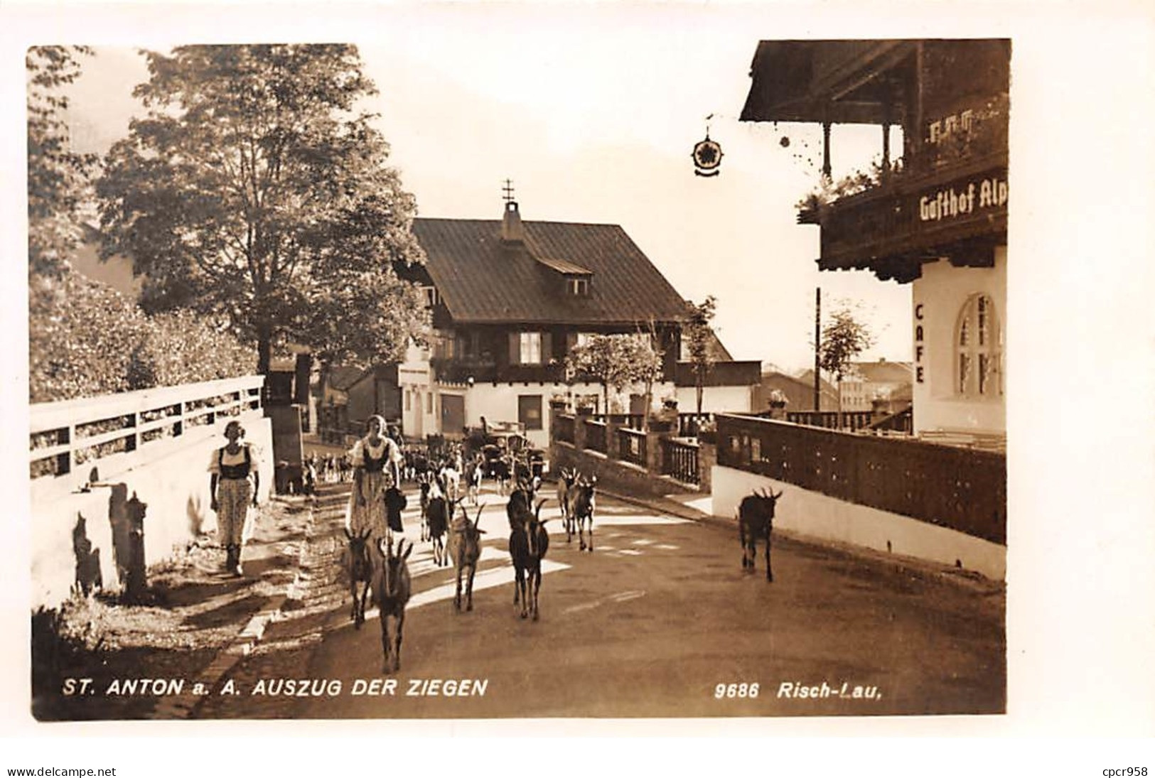 Autriche - N°65554 - St. Anton A Auszug Der Ziegen - St. Anton Am Arlberg