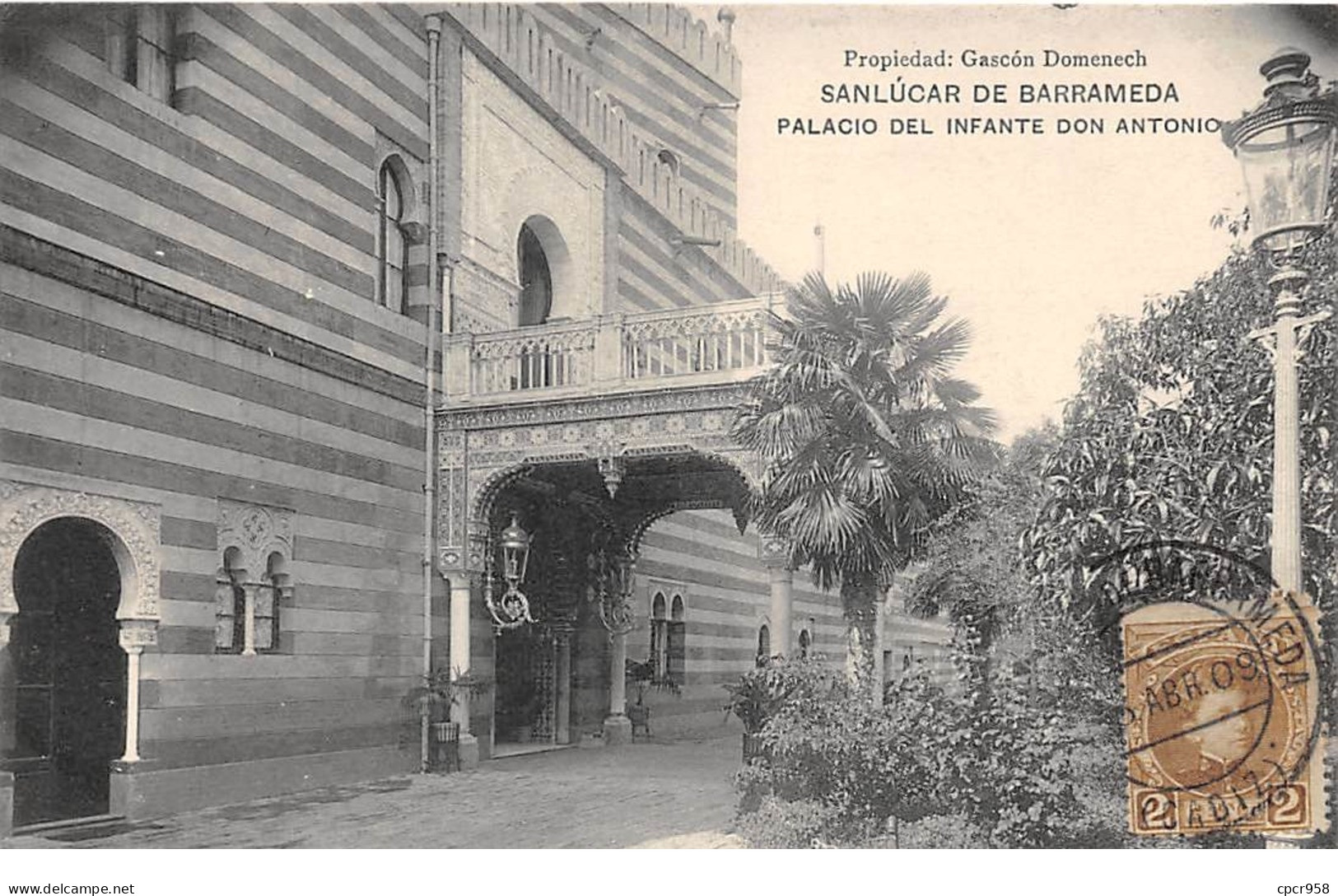 Espagne - N°67242 - CADIZ - Sanlucar De Barrameda - Palacio Del Infante Don Antonio - Cádiz