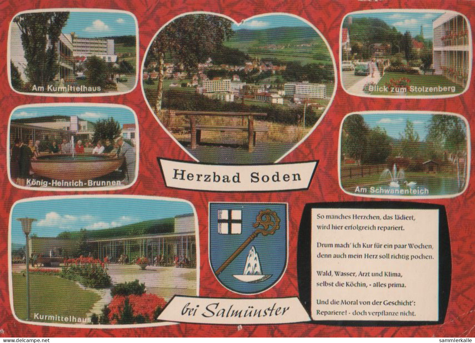 28702 - Bad Soden-Salmünster - U.a. König-Heinrich-Brunnen - Ca. 1970 - Bad Soden